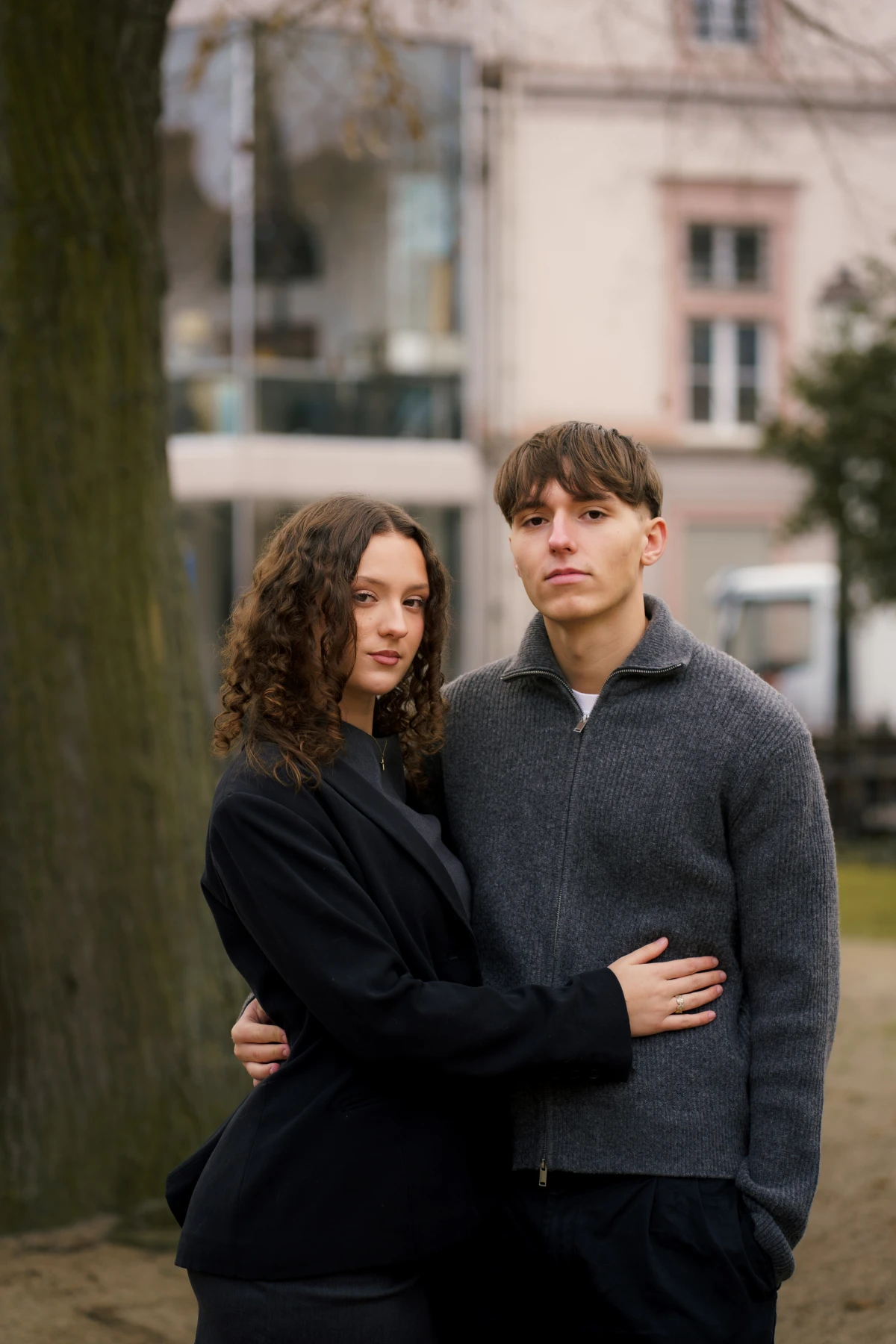 Shooting couple Flore et Pierre à Troyes